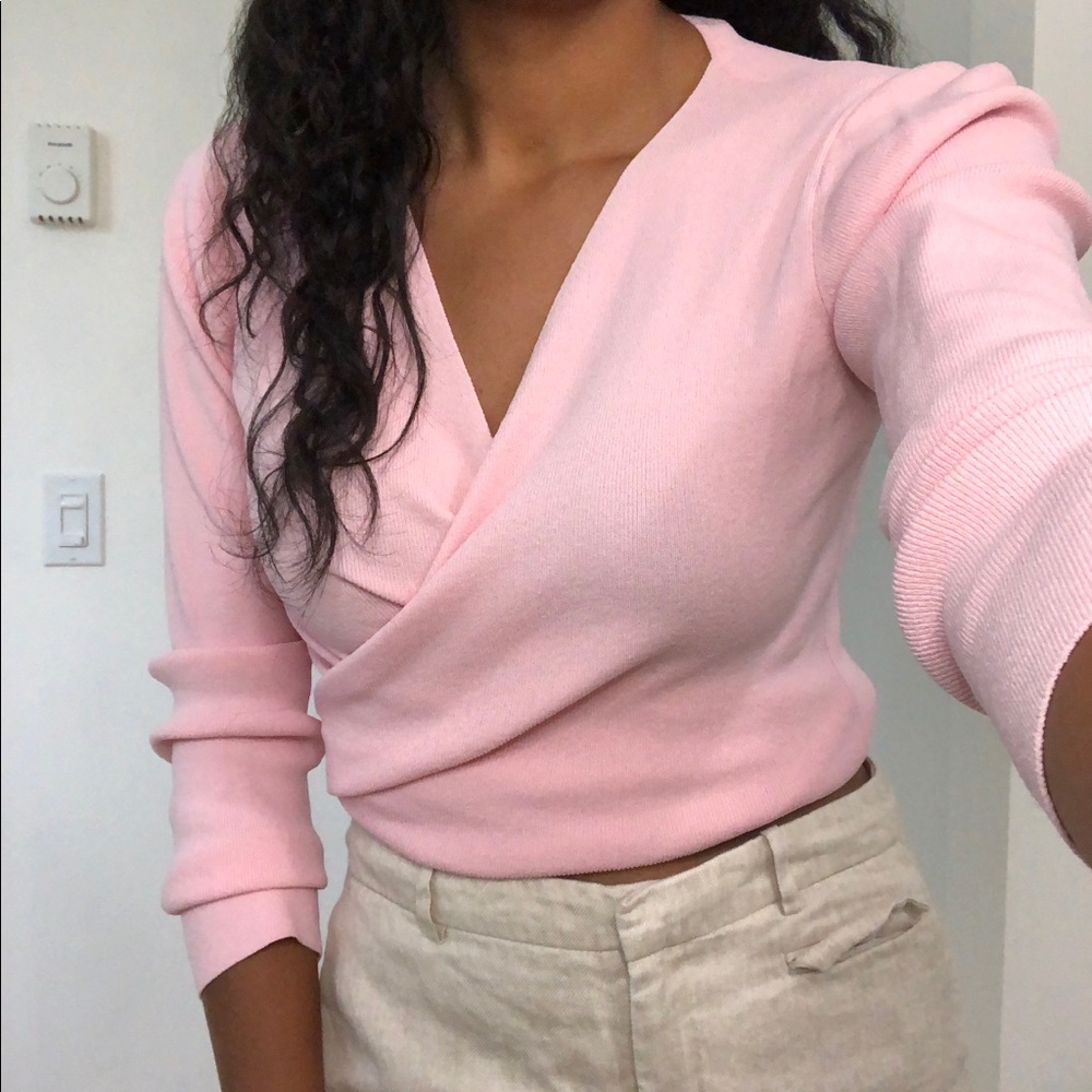 Fancy Wrap Top from Un Deux Trois